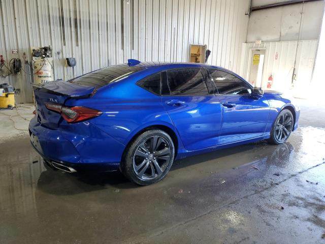 ACURA TLX TECH A 2021 blue  gas 19UUB5F58MA003421 photo #4