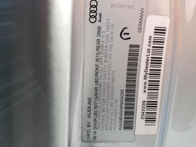 2015 AUDI A5 PREMIUM - WAUMFAFH3FN004295