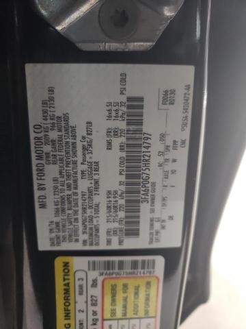 2017 FORD FUSION S - 3FA6P0G75HR214797