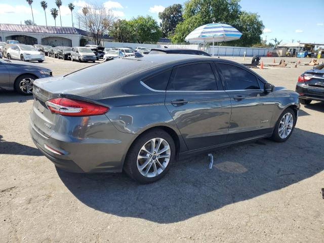 FORD FUSION SE 2019 gray  hybrid engine 3FA6P0LU7KR208809 photo #4