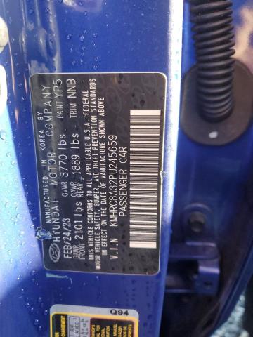 2023 HYUNDAI VENUE SEL - KMHRC8A32PU245659