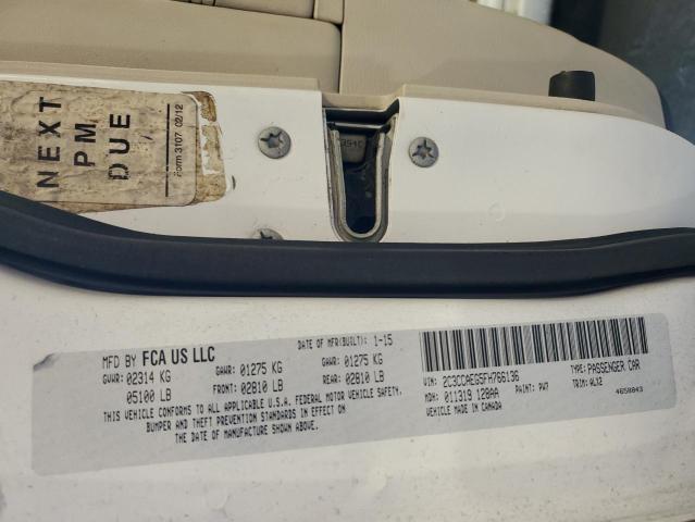 2015 CHRYSLER 300C - 2C3CCAEG5FH766136