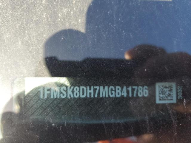 2021 FORD EXPLORER X 1FMSK8DH7MGB41786