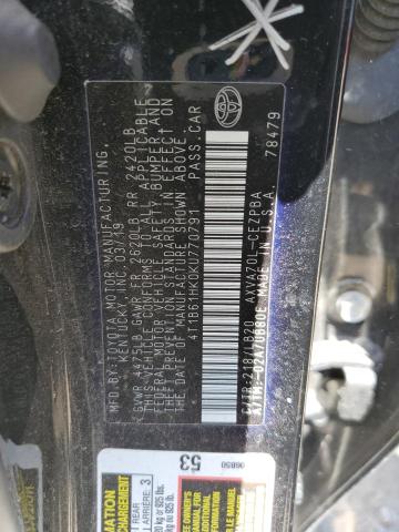 2019 TOYOTA CAMRY XSE - 4T1B61HK0KU770791