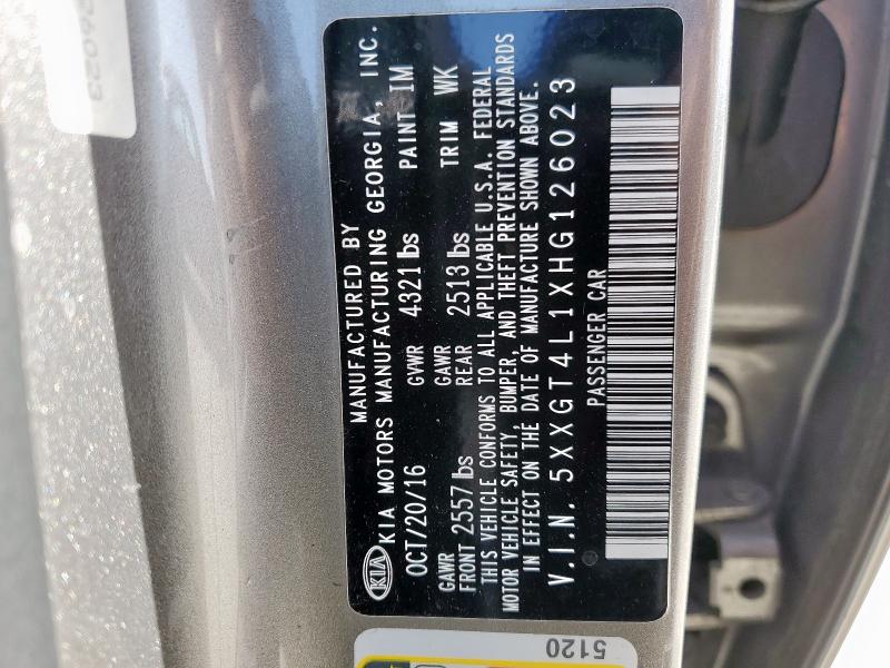 2017 KIA OPTIMA LX - 5XXGT4L1XHG126023