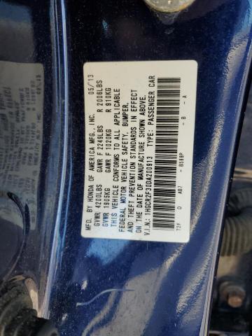 2013 HONDA ACCORD LX - 1HGCR2F30DA200913