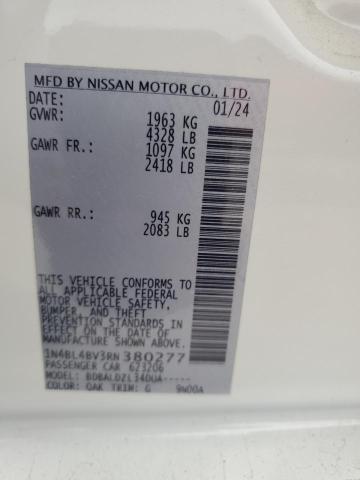 2024 NISSAN ALTIMA S - 1N4BL4BV3RN380277