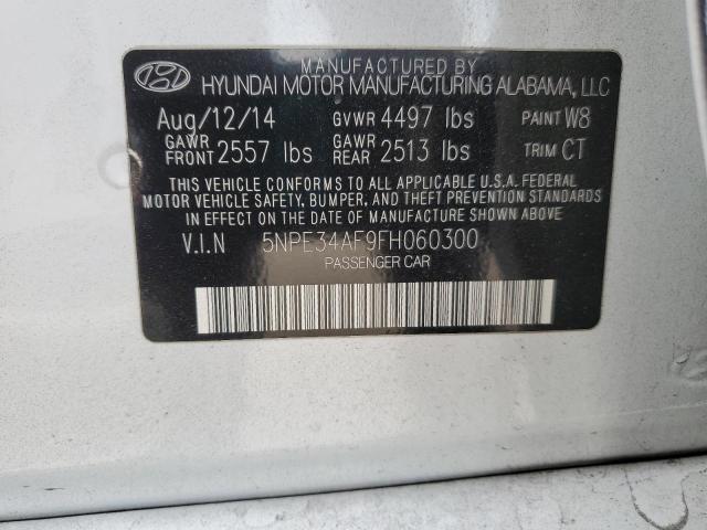 2015 HYUNDAI SONATA SPO - 5NPE34AF9FH060300