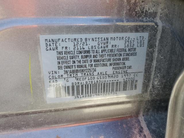 2022 NISSAN SENTRA S - 3N1AB8BV9NY225734