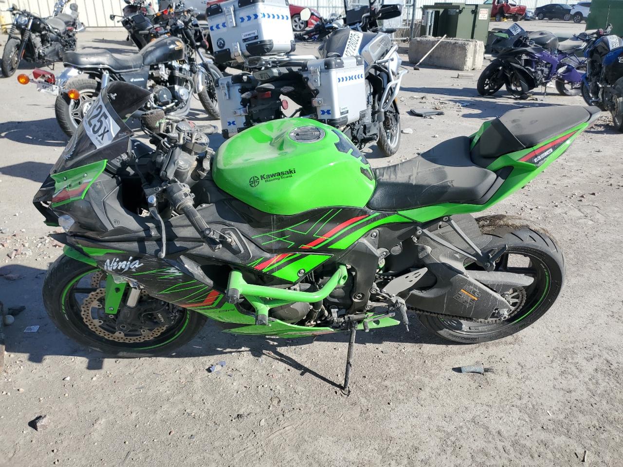 せんよう KAWASAKI NINJA ZX-25R 2021 COWLING, LWR, LH, M.S. BLACK