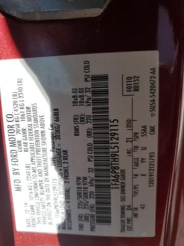 2020 FORD MUSTANG - 1FA6P8TH9L5129115
