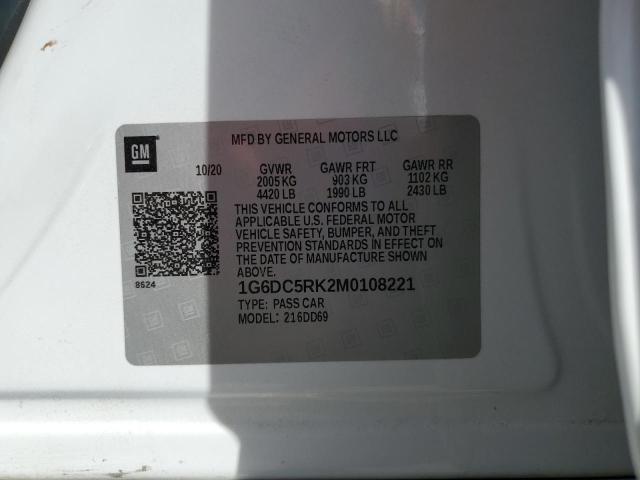 2021 CADILLAC CT4 SPORT - 1G6DC5RK2M0108221