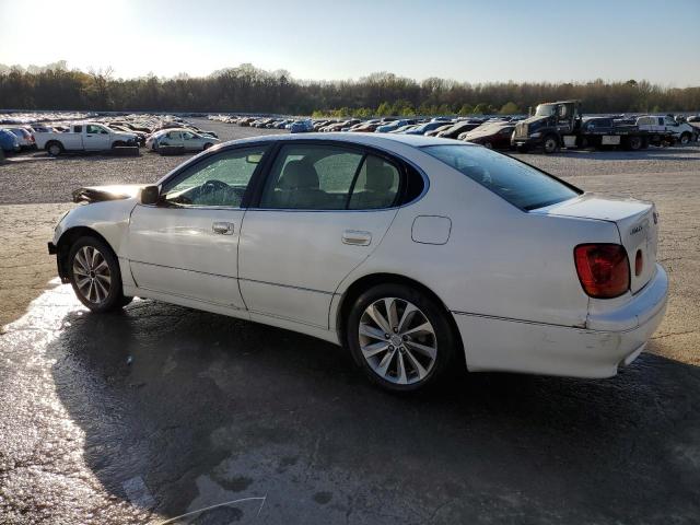 LEXUS GS 400 1999 white  gas JT8BH68X8X0016610 photo #3
