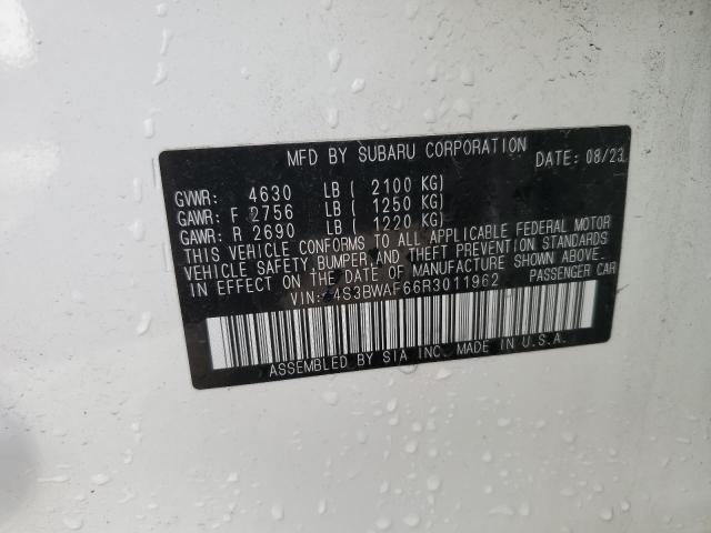 2024 SUBARU LEGACY PRE 4S3BWAF66R3011962