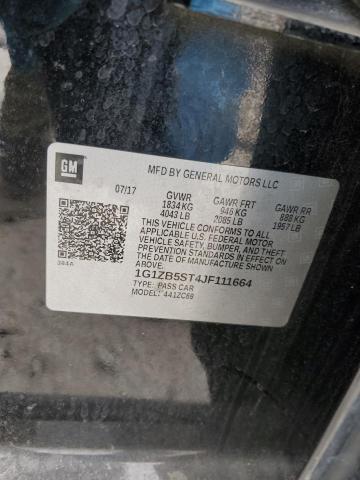 2018 CHEVROLET MALIBU LS - 1G1ZB5ST4JF111664
