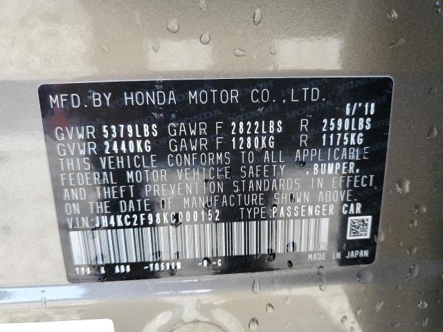 2019 ACURA RLX SPORT - JH4KC2F98KC000152