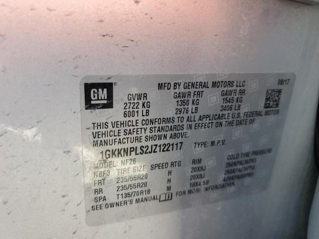 2018 GMC ACADIA DEN - 1GKKNPLS2JZ122117