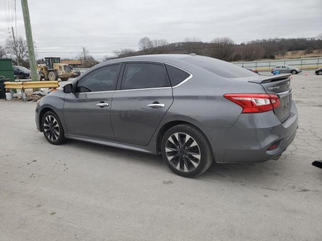 NISSAN SENTRA S 2018 gray  gas 3N1AB7AP8JY307140 photo #3