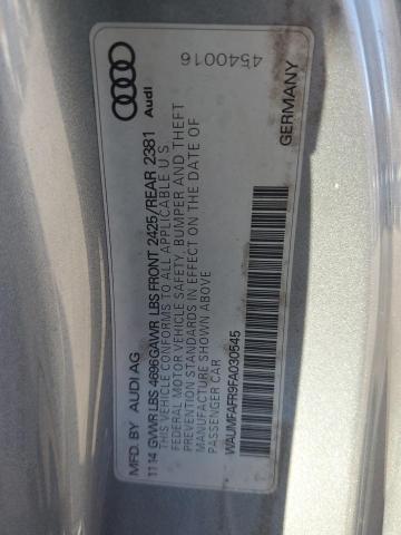 2015 AUDI A5 PREMIUM WAUMFAFR9FA030545