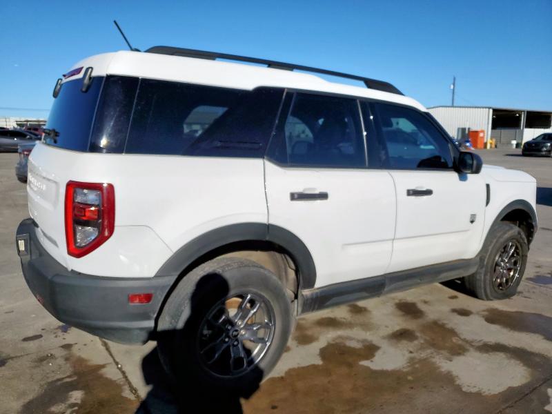 Vin: 3fmcr9b68mrb00535, lot: 47137995, ford bronco big bend 20213