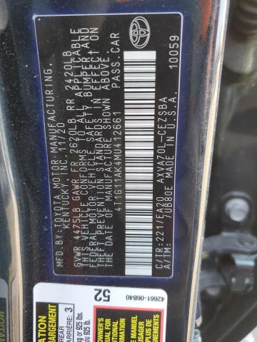 2021 TOYOTA CAMRY SE - 4T1G11AK4MU412661