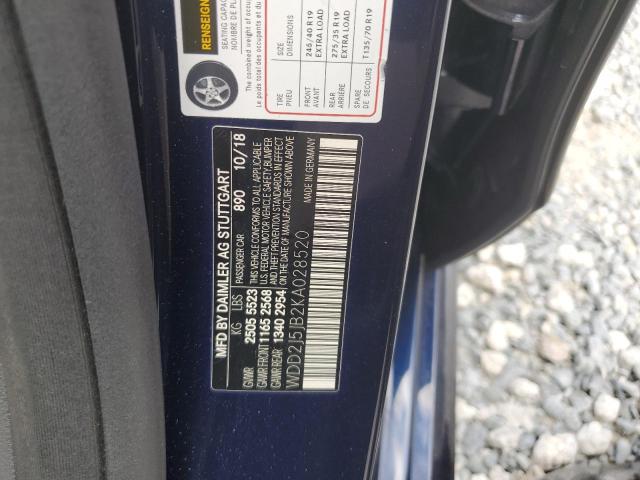 2019 MERCEDES-BENZ CLS 450 - WDD2J5JB2KA028520