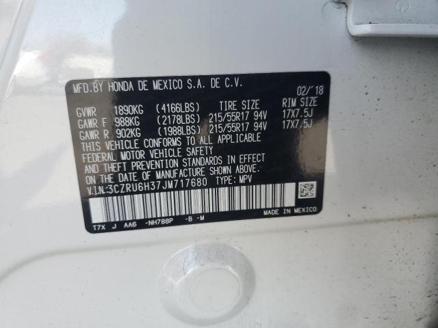 2018 HONDA HR-V LX - 3CZRU6H37JM717680