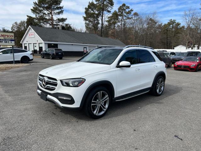 MERCEDES-BENZ GLE 350 2021 white  gas 4JGFB4JE1MA544220 photo #3