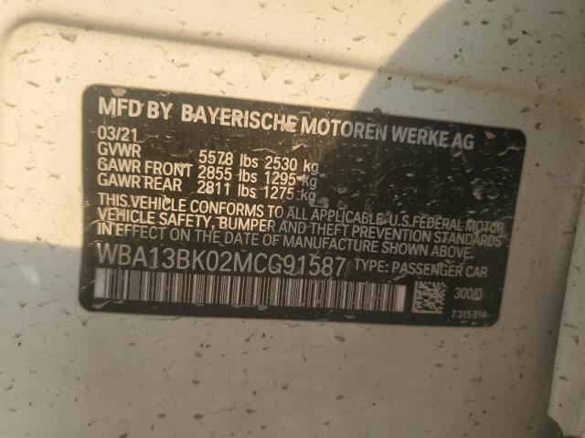 2021 BMW M550XI WBA13BK02MCG91587