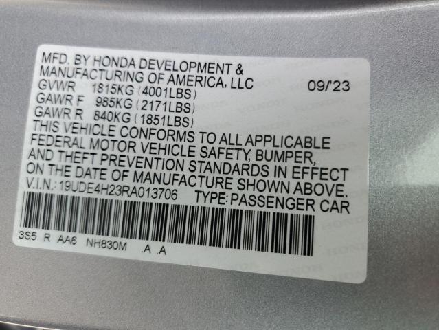 2024 ACURA INTEGRA 19UDE4H23RA013706