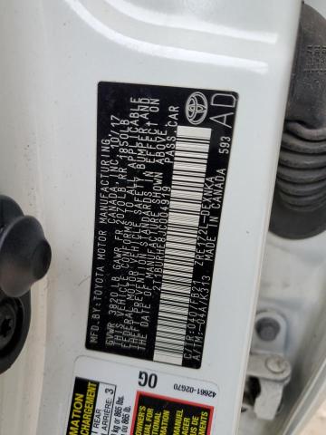 2018 TOYOTA COROLLA L - 2T1BURHE8JC004919