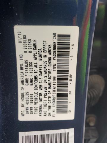 2015 HONDA ACCORD LX - 1HGCR2F39FA113188