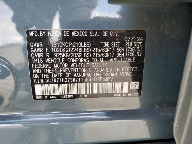 2025 HONDA HR-V LX - 3CZRZ1H37SM711593
