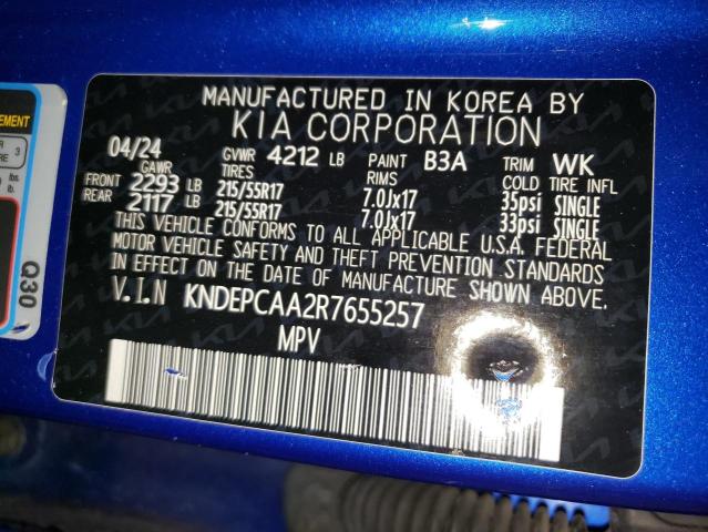 2024 KIA SELTOS LX - KNDEPCAA2R7655257