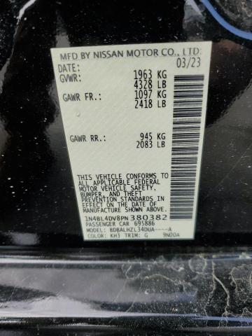2023 NISSAN ALTIMA SV - 1N4BL4DV8PN380382