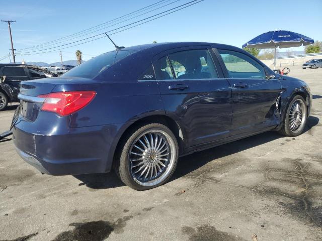 CHRYSLER 200 TOURIN 2014 blue sedan 4d gas 1C3CCBBB2EN119911 photo #4