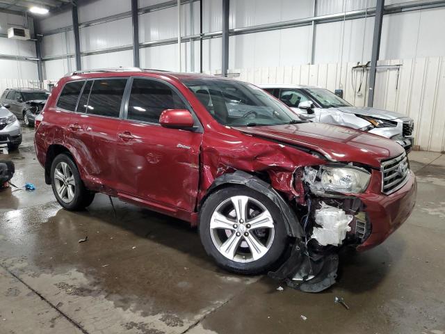 2008 TOYOTA HIGHLANDER SPORT JTEES43AX82075666 from the USA