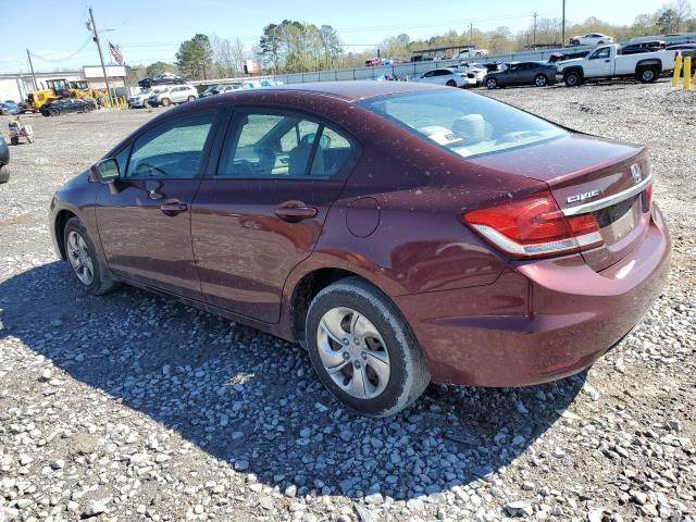 Vin: 19xfb2f59ee050848, lot: 50196785, honda civic lx 20142
