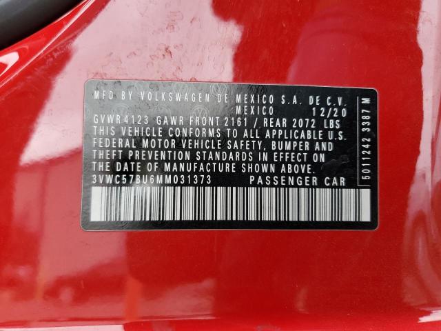 2021 VOLKSWAGEN JETTA S - 3VWC57BU6MM031373