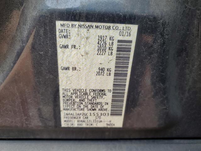 2016 NISSAN ALTIMA 2.5 - 1N4AL3AP2GC155303