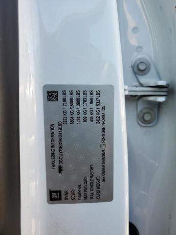 2019 CHEVROLET SILVERADO - 3GCUYGED9KG118190
