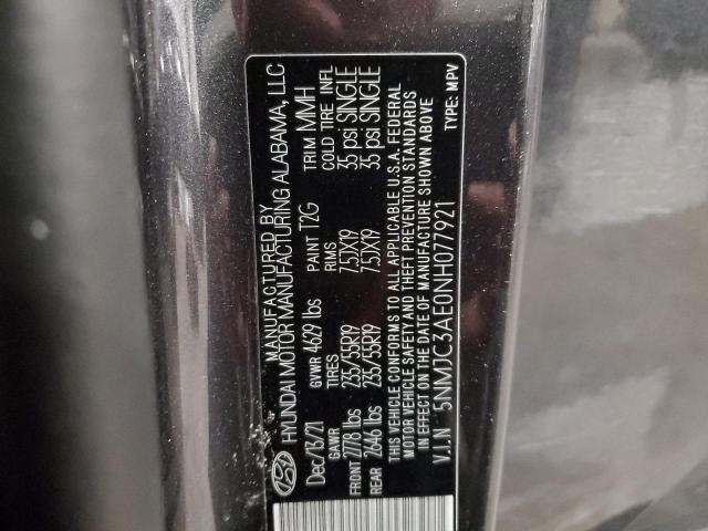 2022 HYUNDAI TUCSON SEL - 5NMJC3AE0NH077921
