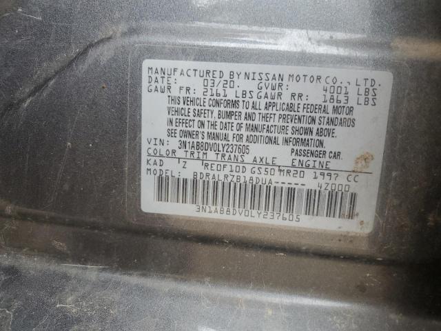 2020 NISSAN SENTRA SR - 3N1AB8DV0LY237605