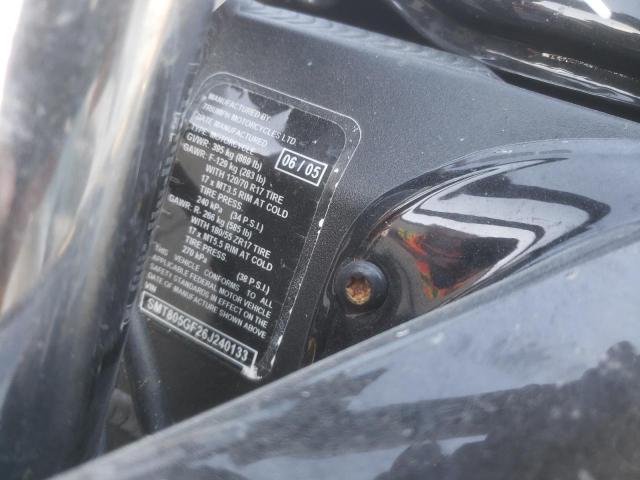 2006 TRIUMPH MOTORCYCLE SPEED 4 - SMT805GF26J240133