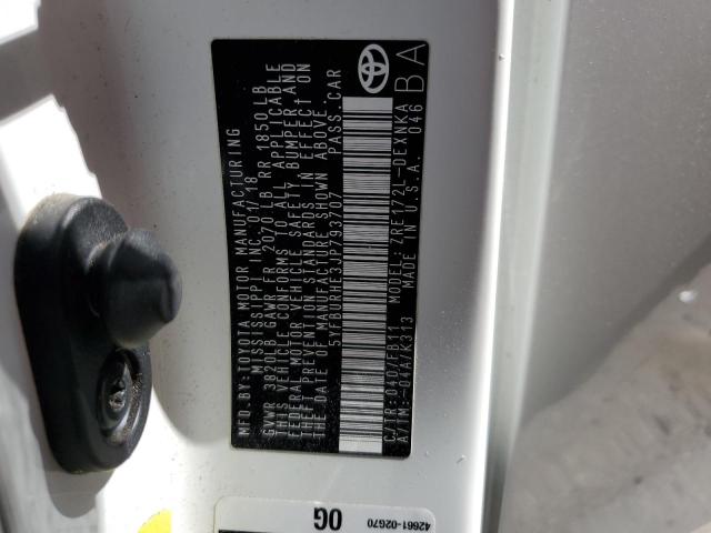 2018 TOYOTA COROLLA L - 5YFBURHE3JP793707