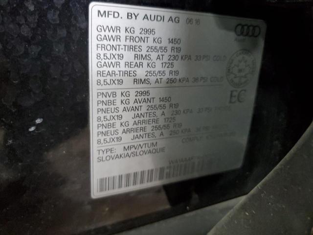 2017 AUDI Q7 PREMIUM - WA1AAAF78HD021043