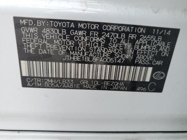2015 LEXUS GS 350 JTHBE1BL8FA005147