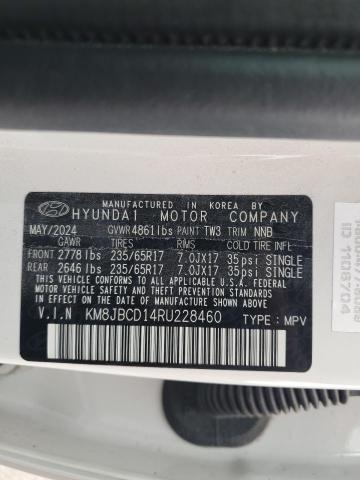 2024 HYUNDAI TUCSON BLU KM8JBCD14RU228460