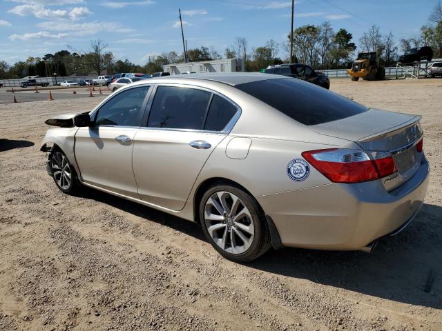 HONDA ACCORD SPO 2013 gold  gas 1HGCR2F51DA075602 photo #3