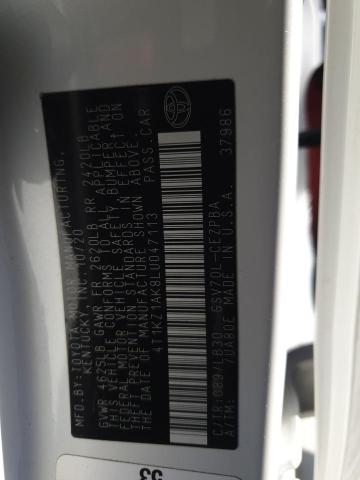 2020 TOYOTA CAMRY TRD - 4T1KZ1AK8LU047113